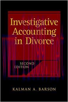 (PDF)Investigative Accounting in Divorce 2nd Edition