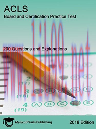 (PDF)ACLS: Board and Certification Practice Test