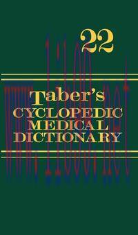 [AME]Taber's Cyclopedic Medical Dictionary (Thumb-indexed Version) 22nd Edition