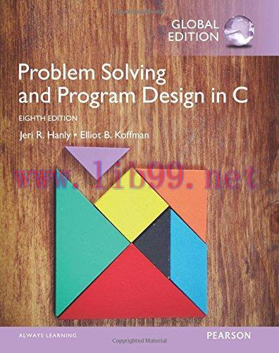 [FOX-Ebook]Problem Solving and Program Design in C, 8th Global Edition