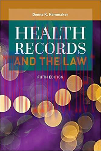 [PDF]Health Records and the Law 5th Edition
