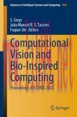 [PDF]Computational Vision and Bio-Inspired Computing: Proceedings of ICCVBIC 2022