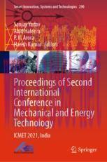 [PDF]Proceedings of Second International Conference in Mechanical and Energy Technology: ICMET ...
