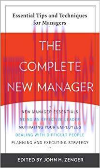 (PDF)The Complete New Manager 1st Edition