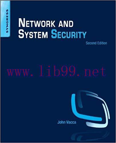 Network and System Security 2nd Edition,