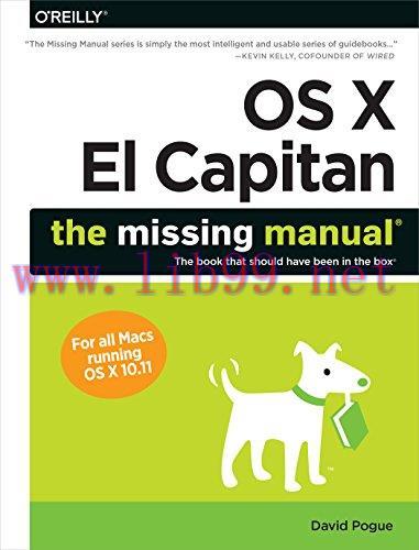 [FOX-Ebook]OS X El Capitan: The Missing Manual