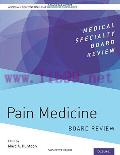 [AME]Pain Medicine Board Review (Medical Specialty Board Review) (PDF)
