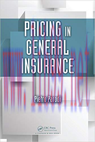 Pricing in General Insurance 1st Edition,