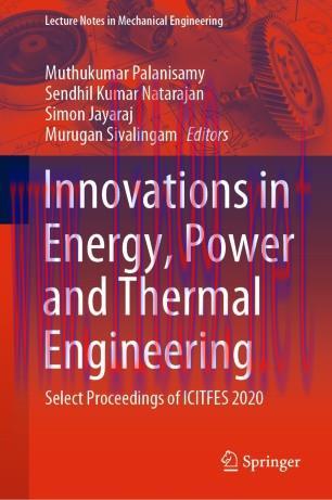Innovations in Energy, Power and Thermal Engineering