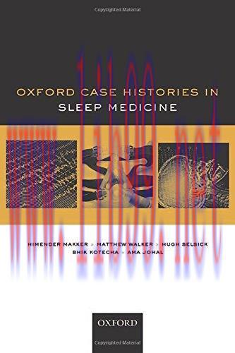 [AME]Sleep Medicine (Oxford Case Histories) (EPUB)