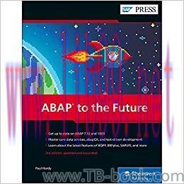 ABAP to the Future: Advanced, Modern ABAP 3rd Updated Edition by Paul Hardy 课本