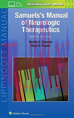 [AME]Samuels&rsquo;s Manual of Neurologic Therapeutics, 9th Edition (Original PDF)