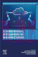[PDF]Computational Intelligence in Manufacturing
