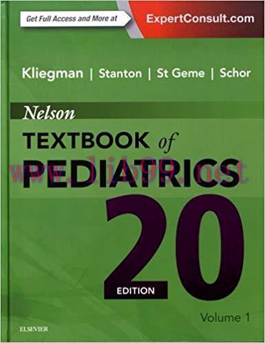 [PDF]Nelson Textbook of Pediatrics, 2-Volume Set 20th Edition