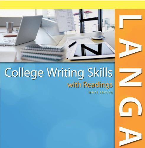 (Solution Manual)College Writing Skills with Readings 9th Edition by Langan.zip