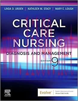 (PDF)Critical Care Nursing: Diagnosis and Management