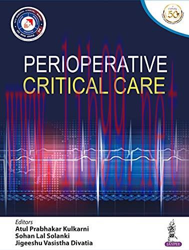 [PDF]Perioperative Critical Care