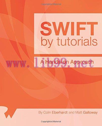 [FOX-Ebook]Swift by Tutorials: A Hands-On Approach