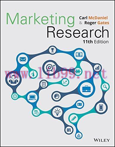 [PDF]Marketing Research 11th Edition [CARL McDANIEL, Jr]