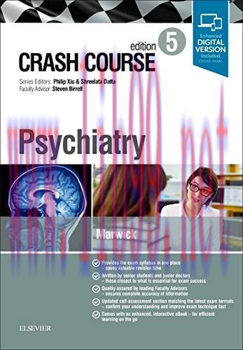 [AME]Crash Course Psychiatry, 5th Edition (ORIGINAL PDF from_ Publisher)