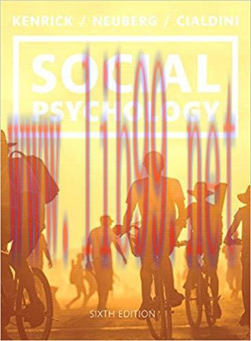 (PDF)Social Psychology: Goals in Interaction 6th Edition