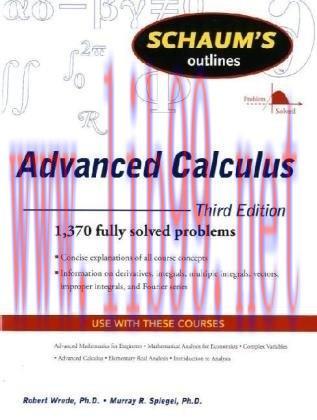 [FOX-Ebook]Schaum's Outline of Advanced Calculus, 3rd Edition