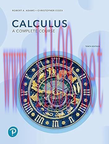 [PDF]Calculus A Complete Course, 10th Edition