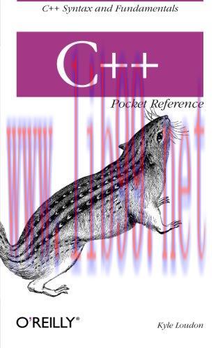 [FOX-Ebook]C++ Pocket Reference