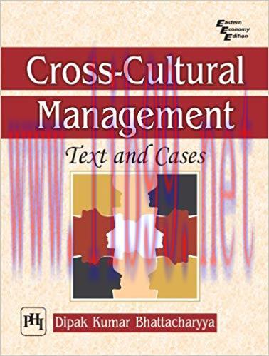 (PDF)Cross-Cultural Management: Text and Cases