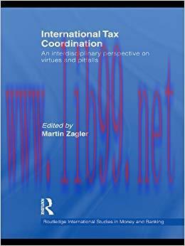 (PDF)International Tax Coordination: An Interdisciplinary Perspective on Virtues and Pitfalls (...
