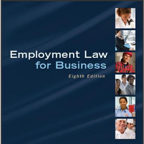 (Solution Manual)Employment Law for Business 8th Edition by Bennett-Alexander.zip