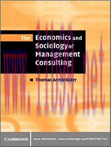 (PDF)The Economics and Sociology of Management Consulting