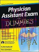 [AME]Physician Assistant Exam For Dummies (Original PDF)