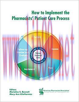 (PDF)How to Implement the Pharmacists&rsquo; Patient Care Process