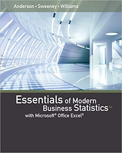 (PDF)Essentials of Modern Business Statistics with Microsoft Excel 6th Edition