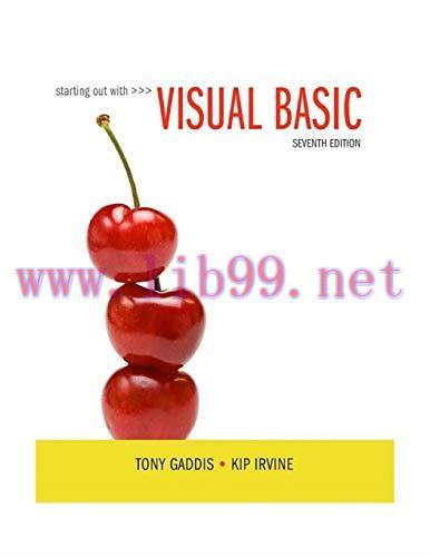 [FOX-Ebook]Starting Out With Visual Basic, 7th Edition