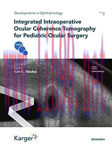 [AME]Integrated Intraoperative Ocular Coherence Tomography for Pediatric Ocular Surgery (Origin...