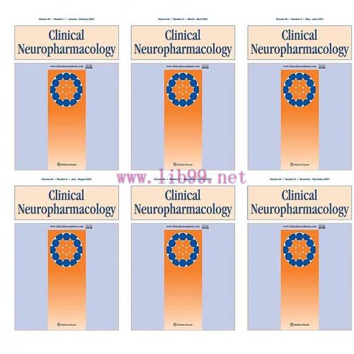 [AME]Clinical Neuropharmacology 2021 Full Archives (True PDF)