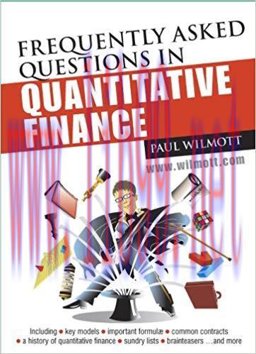 (PDF)Frequently Asked Questions in Quantitative Finance (Wiley Series in Financial Engineering ...