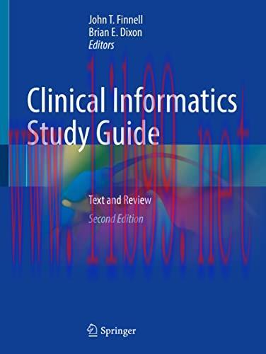[AME]Clinical Informatics Study Guide: Text and Review, 2nd Edition (Original PDF)