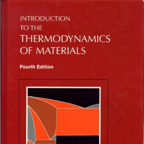 Introduction to the Thermodynamics 4th edition