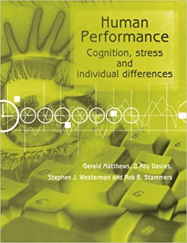 (PDF)Human Performance Cognition, Stress and Individual Differences