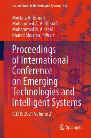 Proceedings of International Conference on Emerging Technologies and Intelligent Systems