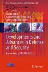 [PDF]Developments and Advances in Defense and Security: Proceedings of MICRADS 2022