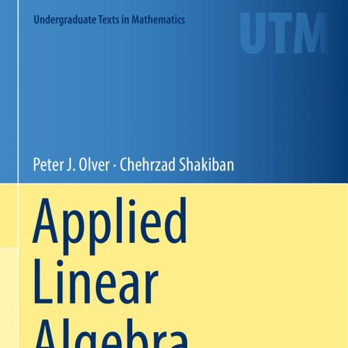 Applied Linear Algebra