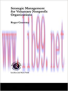 (PDF)Strategic Management for Nonprofit Organizations (Routledge Studies in the Management of V...