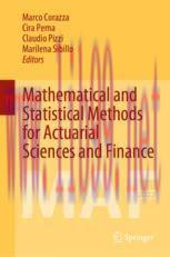 [PDF]Mathematical and Statistical Methods for Actuarial Sciences and Finance: MAF 2022