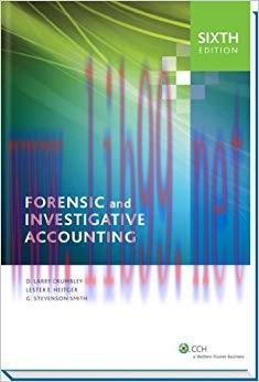 (PDF)Forensic and Investigative Accounting (6th Edition)