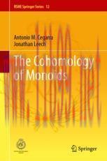 [PDF]The Cohomology of Monoids