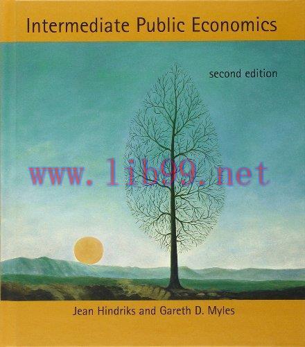 [FOX-Ebook]Intermediate Public Economics, 2nd Edition
